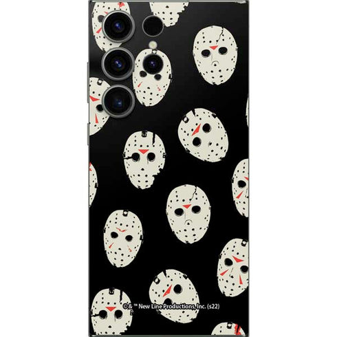 Warner Bros Friday the 13th Jason Voorhees Pattern Galaxy S24 Ultra Skin