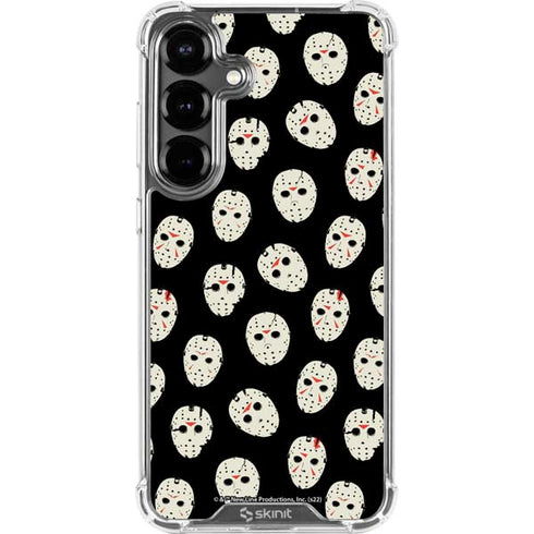 Warner Bros Friday the 13th Jason Voorhees Pattern Galaxy S26 Clear Case