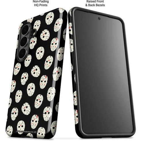 Warner Bros Friday the 13th Jason Voorhees Pattern Galaxy S26 Impact Case
