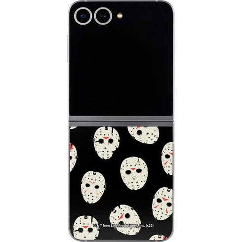 Warner Bros Friday the 13th Jason Voorhees Pattern Galaxy Z Flip6 Skin