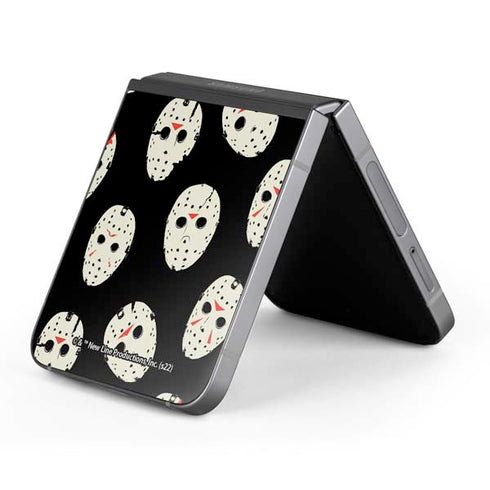 Warner Bros Friday the 13th Jason Voorhees Pattern Galaxy Z Flip6 Skin