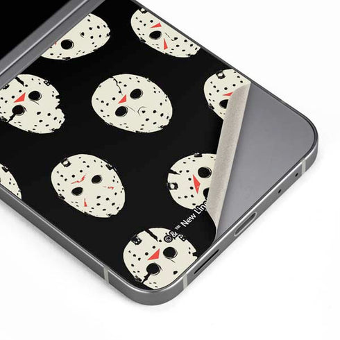 Warner Bros Friday the 13th Jason Voorhees Pattern Galaxy Z Flip6 Skin