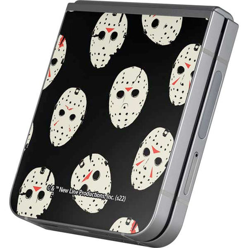 Warner Bros Friday the 13th Jason Voorhees Pattern Galaxy Z Flip6 Skin