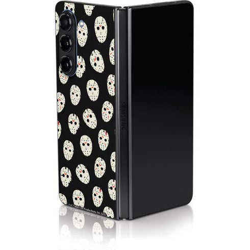 Warner Bros Friday the 13th Jason Voorhees Pattern Galaxy Z Fold5 5G Skin