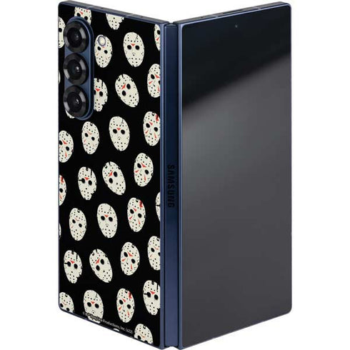 Warner Bros Friday the 13th Jason Voorhees Pattern Galaxy Z Fold6 Skin