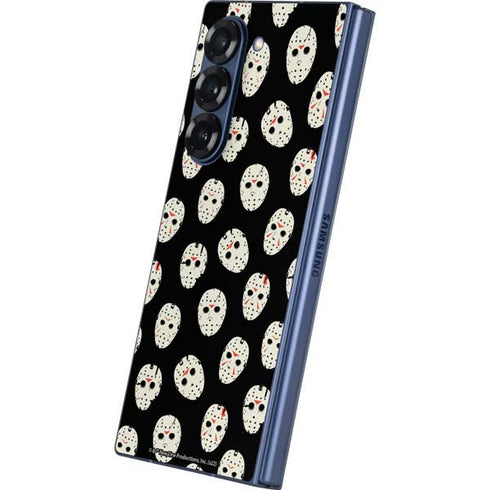 Warner Bros Friday the 13th Jason Voorhees Pattern Galaxy Z Fold6 Skin
