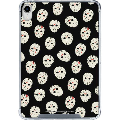 Warner Bros Friday the 13th Jason Voorhees Pattern iPad 11th Gen (2025) Clear Case