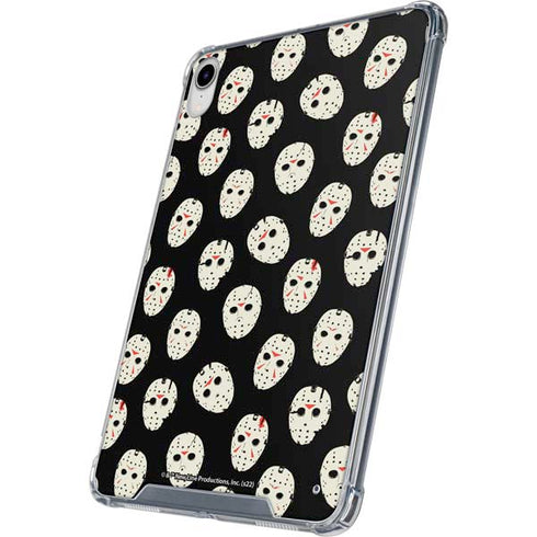 Warner Bros Friday the 13th Jason Voorhees Pattern iPad 11th Gen (2025) Clear Case