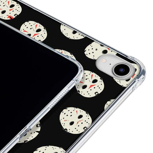 Warner Bros Friday the 13th Jason Voorhees Pattern iPad 11th Gen (2025) Clear Case