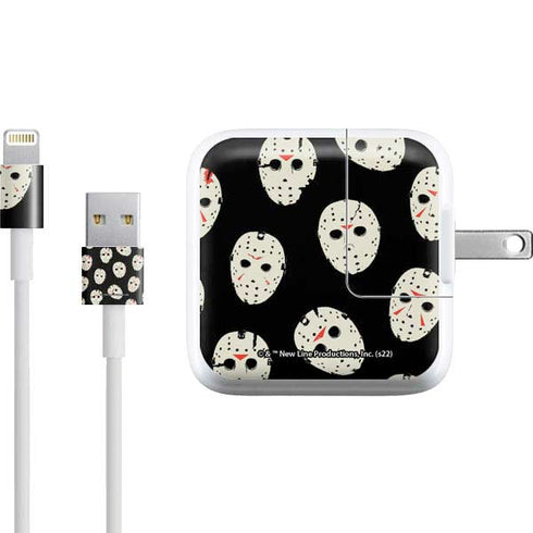Warner Bros Friday the 13th Jason Voorhees Pattern iPad Charger (10W USB) Skin