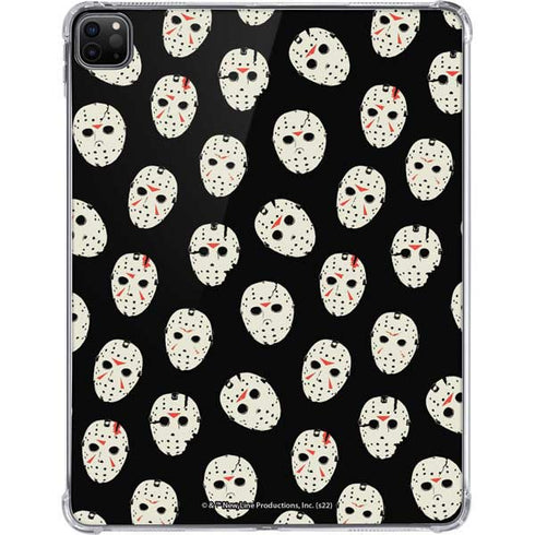 Warner Bros Friday the 13th Jason Voorhees Pattern iPad Pro 11in (2024) Clear Case