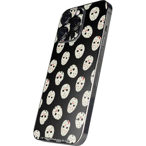 Warner Bros Friday the 13th Jason Voorhees Pattern iPhone 15 Pro Max Skin