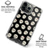 Warner Bros Friday the 13th Jason Voorhees Pattern iPhone 16 Pro Clear Case