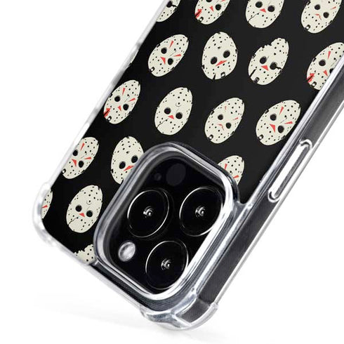 Warner Bros Friday the 13th Jason Voorhees Pattern iPhone 16 Pro MagSafe Case