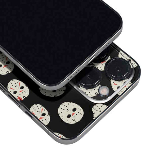 Warner Bros Friday the 13th Jason Voorhees Pattern iPhone 16 Pro Max Skin