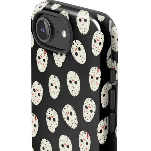 Warner Bros Friday the 13th Jason Voorhees Pattern iPhone 16e Impact Case