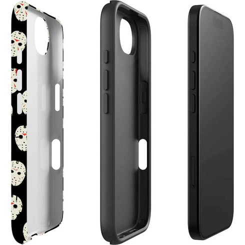 Warner Bros Friday the 13th Jason Voorhees Pattern iPhone 16e Impact Case
