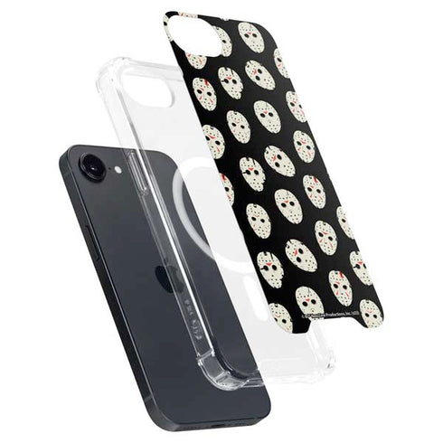 Warner Bros Friday the 13th Jason Voorhees Pattern iPhone 16e MagSafe Case