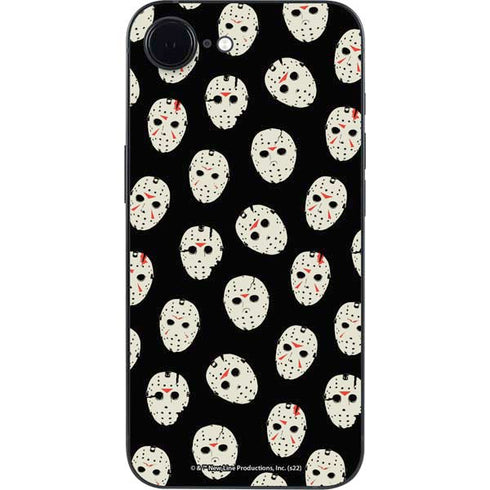 Warner Bros Friday the 13th Jason Voorhees Pattern iPhone 16e Skin
