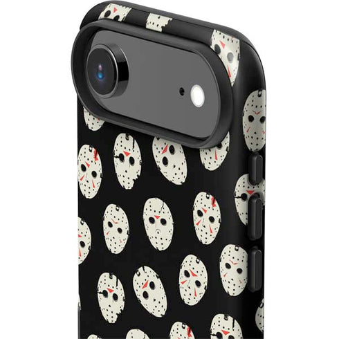 Warner Bros Friday the 13th Jason Voorhees Pattern iPhone 17 Air Impact Case