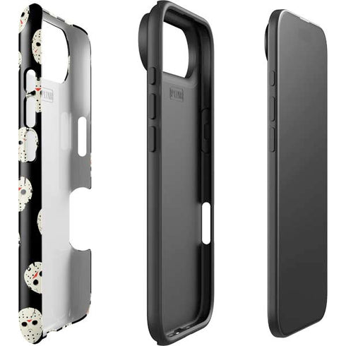 Warner Bros Friday the 13th Jason Voorhees Pattern iPhone 17 Air Impact Case