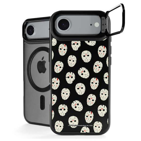 Warner Bros Friday the 13th Jason Voorhees Pattern iPhone 17 Air Kickstand Case