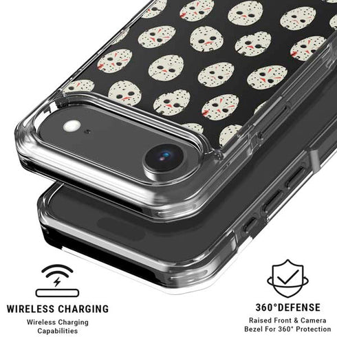 Warner Bros Friday the 13th Jason Voorhees Pattern iPhone 17 Air MagSafe Case