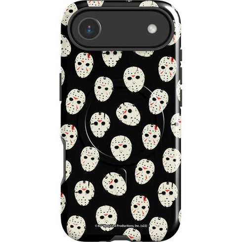 Warner Bros Friday the 13th Jason Voorhees Pattern iPhone 17 Air Magsafe Impact Case