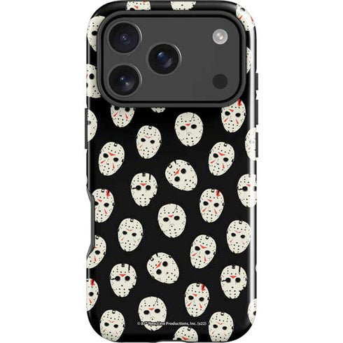 Warner Bros Friday the 13th Jason Voorhees Pattern iPhone 18 Pro Impact Case