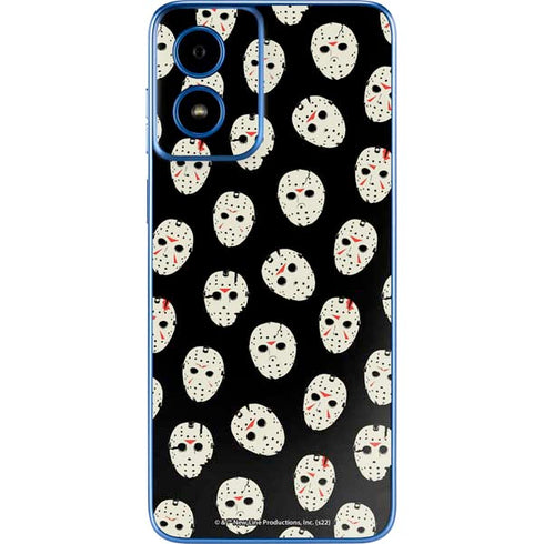 Warner Bros Friday the 13th Jason Voorhees Pattern Moto G Play 4G (2024) Skin