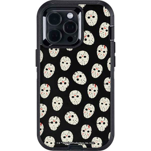 Warner Bros Friday the 13th Jason Voorhees Pattern Otterbox Defender iPhone Skin