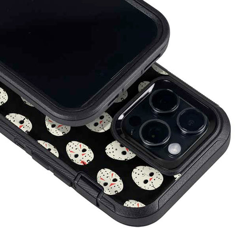 Warner Bros Friday the 13th Jason Voorhees Pattern Otterbox Defender iPhone Skin