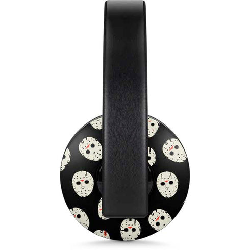 Warner Bros Friday the 13th Jason Voorhees Pattern PlayStation 4 Gold Wireless Headset Skin