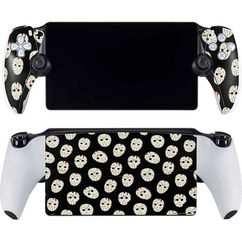 Warner Bros Friday the 13th Jason Voorhees Pattern PlayStation Portal Remote Player Skin