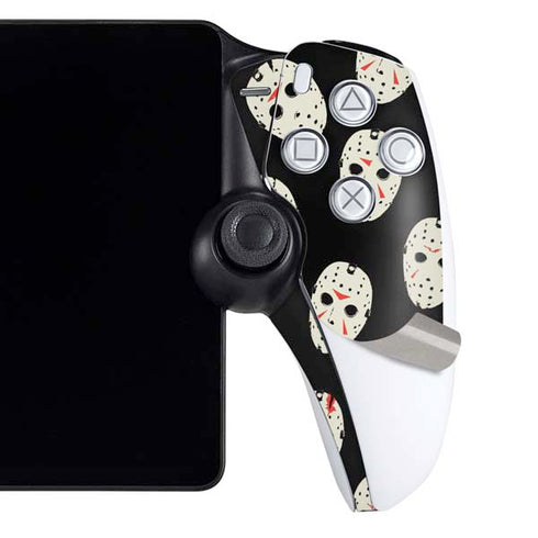 Warner Bros Friday the 13th Jason Voorhees Pattern PlayStation Portal Remote Player Skin