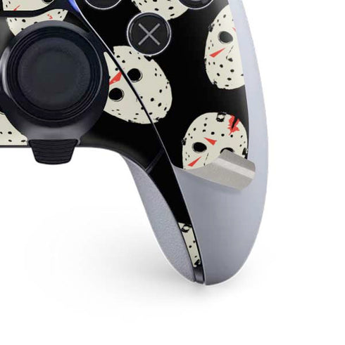 Warner Bros Friday the 13th Jason Voorhees Pattern PS5 DualSense Edge Pro Controller Skin