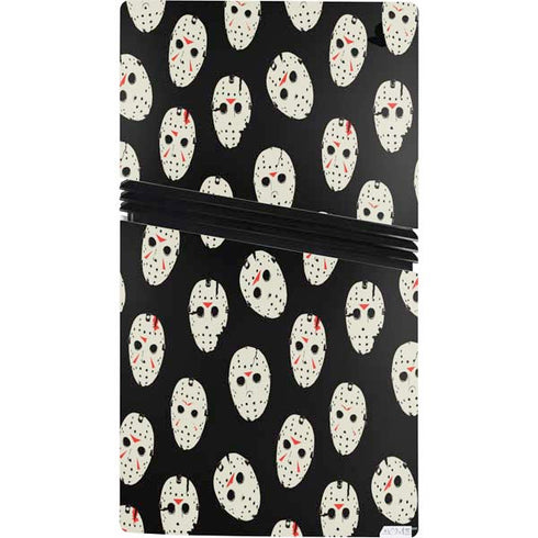 Warner Bros Friday the 13th Jason Voorhees Pattern PS5 Pro Bundle Skin