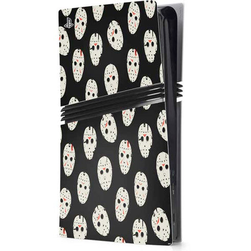 Warner Bros Friday the 13th Jason Voorhees Pattern PS5 Pro Console Skin
