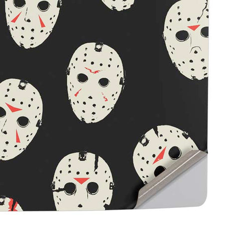 Warner Bros Friday the 13th Jason Voorhees Pattern PS5 Pro Disk Console Skin