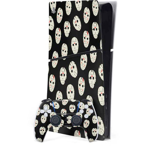 Warner Bros Friday the 13th Jason Voorhees Pattern PlayStation PS5 Skins