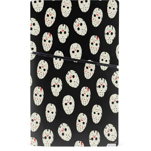 Warner Bros Friday the 13th Jason Voorhees Pattern PS5 Slim Digital Edition Console Skin