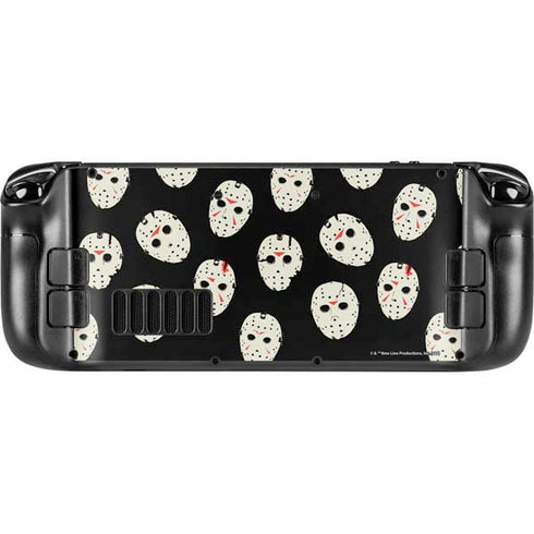 Warner Bros Friday the 13th Jason Voorhees Pattern Steam Deck Handheld Gaming Computer OLED Skin