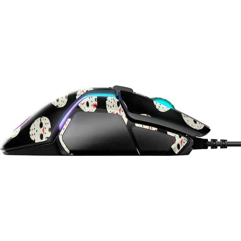Warner Bros Friday the 13th Jason Voorhees Pattern SteelSeries Rival 600 Gaming Mouse Skin