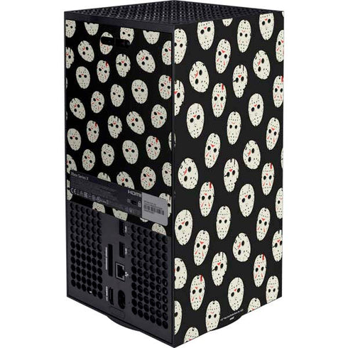 Warner Bros Friday the 13th Jason Voorhees Pattern XBox Series X Digital Edition Bundle Skin