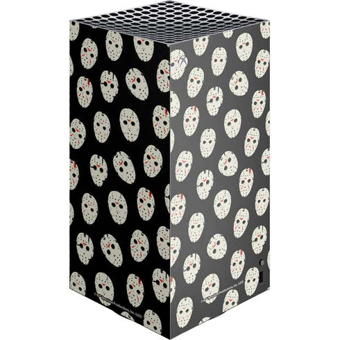 Warner Bros Friday the 13th Jason Voorhees Pattern XBox Series X Digital Edition Console Skin