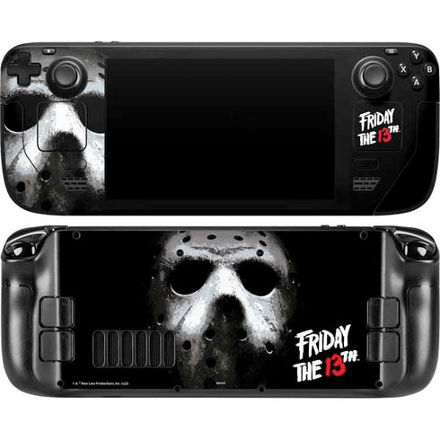 Warner Bros Friday the 13th Jason Voorhees Steam Deck Handheld Gaming Computer OLED Skin