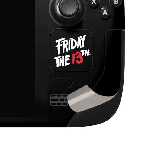Warner Bros Friday the 13th Jason Voorhees Steam Deck Handheld Gaming Computer OLED Skin