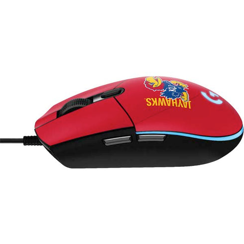 University of Kansas Jayhawks KU G203 Prodigy RGB Wired Gaming Mouse Skin
