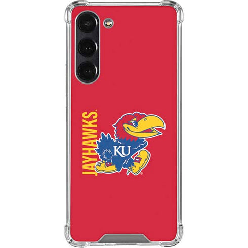 University of Kansas Jayhawks KU Galaxy S24 FE Clear Case
