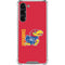 University of Kansas Jayhawks KU Galaxy S24 FE Clear Case
